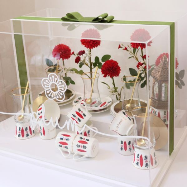 Heritage Set Of 6 Acrylic Gift Box